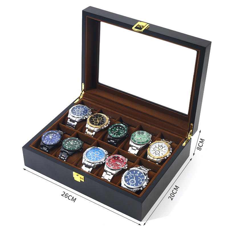 Jewelry Box That Holds Watches - 6/10/12 Gitter Luxus hand gefertigte Holz