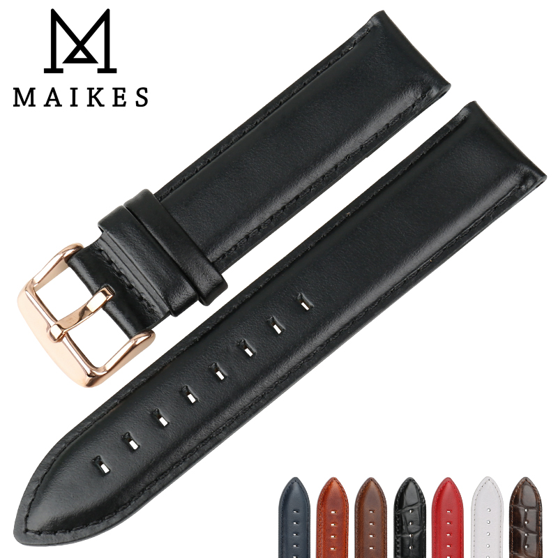 Daniel Wellington Watches & Jewelry Online Store - Echte Qualität Echtes Leder Uhrenarmband 13mm