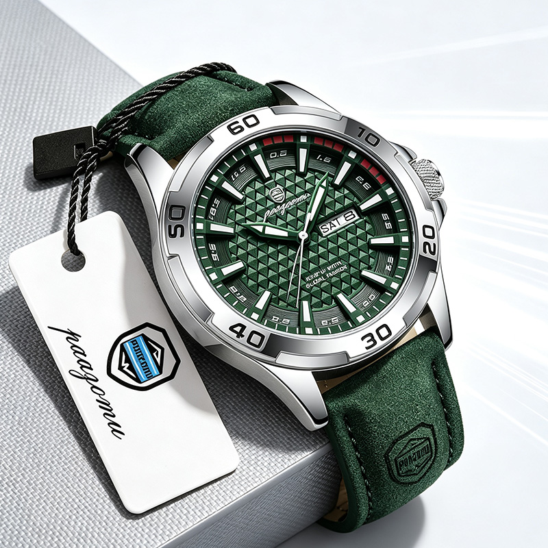 Jewelry Inspired Watches - PAAZOMU Luxusmarke Herrenuhren Mode Quarz Herren