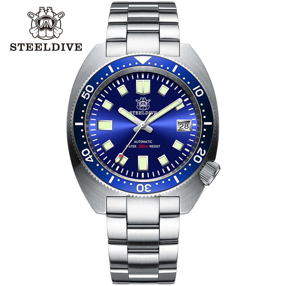 Seiko Watch Prospex - STEELDIVE 42 mm dünne Abalone SD1977