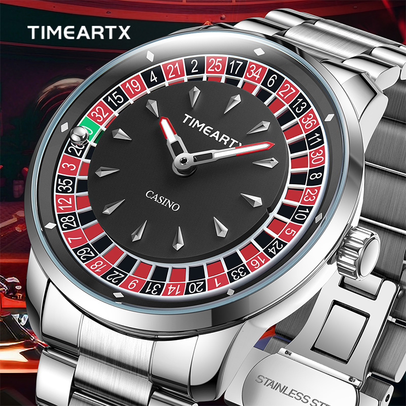 Jewelry Inspired Watches - TIMEARTX Brandneue Luxus-Quarzuhren für Herren, europäisches