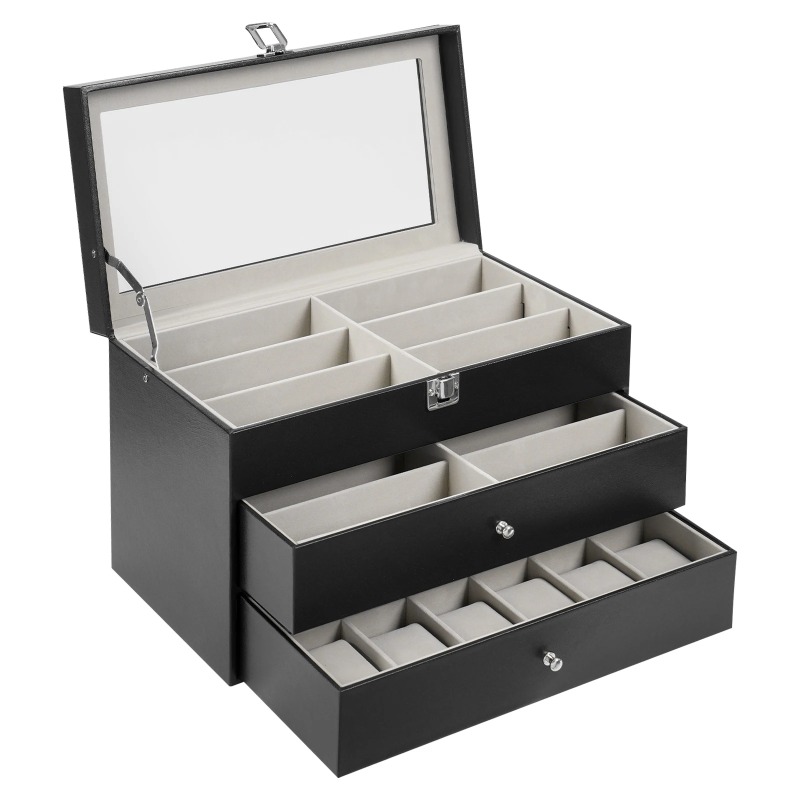 Jewelry Box That Holds Watches - zum Halten von Brillen, Uhren, Schmuck,