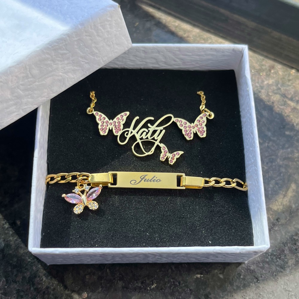 Duoying benutzer definierte ro – Engraved Name Necklace Bewertung und Preis