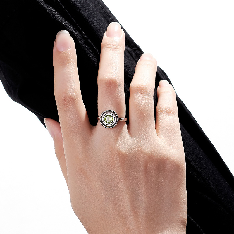GEEZENCA 925 Sterling Silber P – Birthstone Ring Set Bewertung und Preis