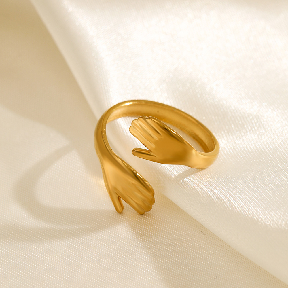 Ineinandergreifender Umarmungs – Minimalist Ring Stackable Bewertung und Preis