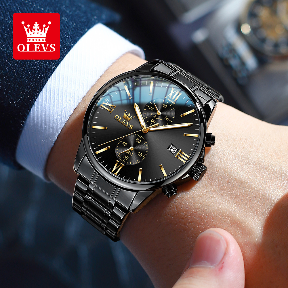 OLEVS 2886 Klassische schwarze – Jewelry Inspired Watches Bewertung und Preis