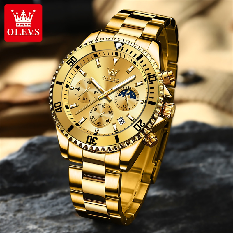 OLEVS Uhr Männer Top Marke Lux – Jewelry Inspired Watches Bewertung und Preis