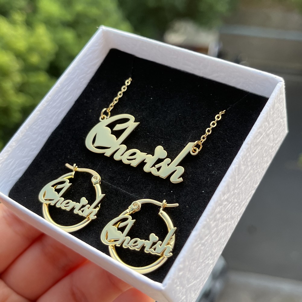 Duoying benutzer definierte Oh – Engraved Name Necklace Bewertung und Preis