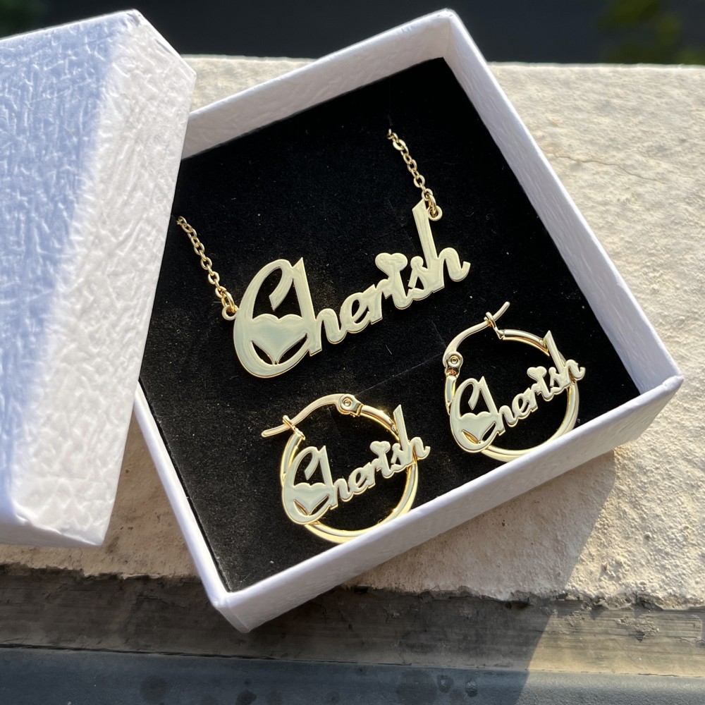 Duoying benutzer definierte Oh – Engraved Name Necklace Bewertung und Preis