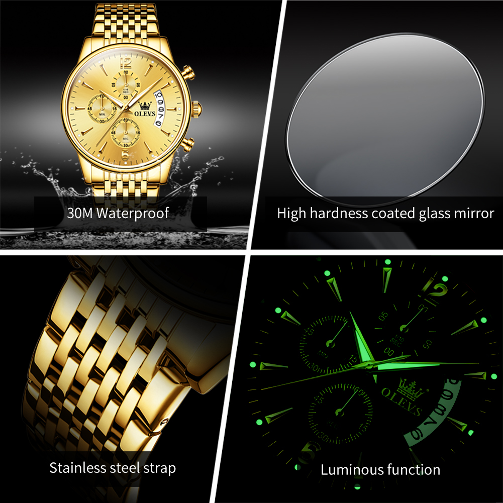 OLEVS Marke Luxus Gold Quarzuh – Jewelry Inspired Watches Bewertung und Preis