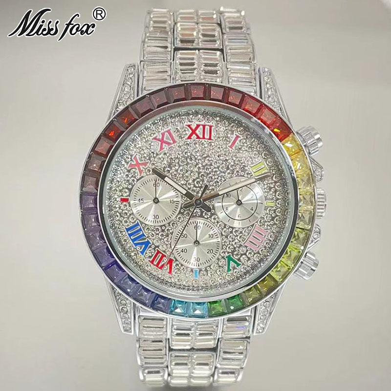 Missfox Luxus gefrorene Uhr fü – Jewelry Inspired Watches Bewertung und Preis