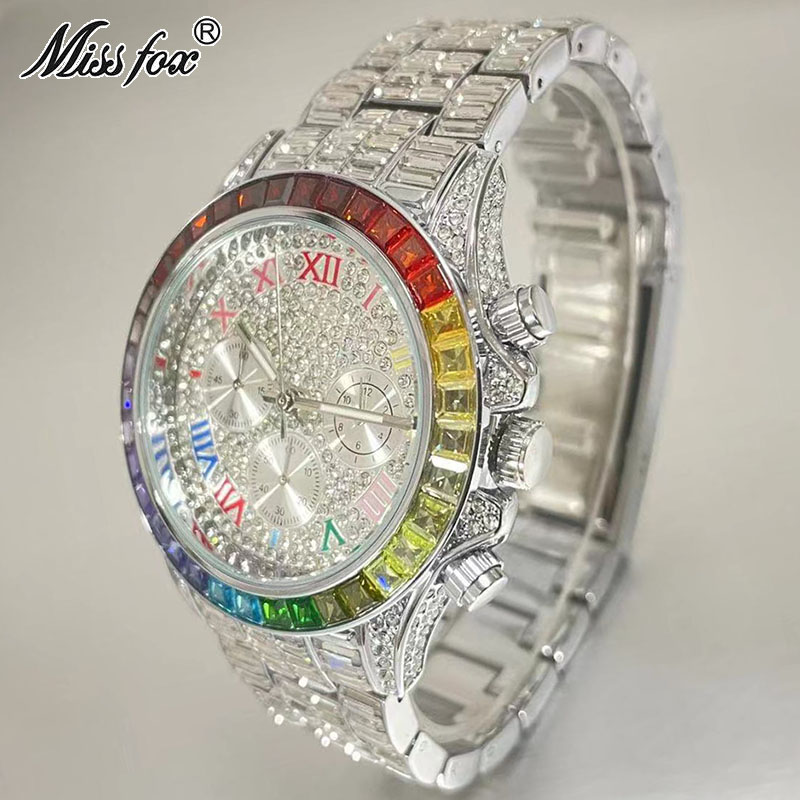Missfox Luxus gefrorene Uhr fü – Jewelry Inspired Watches Bewertung und Preis
