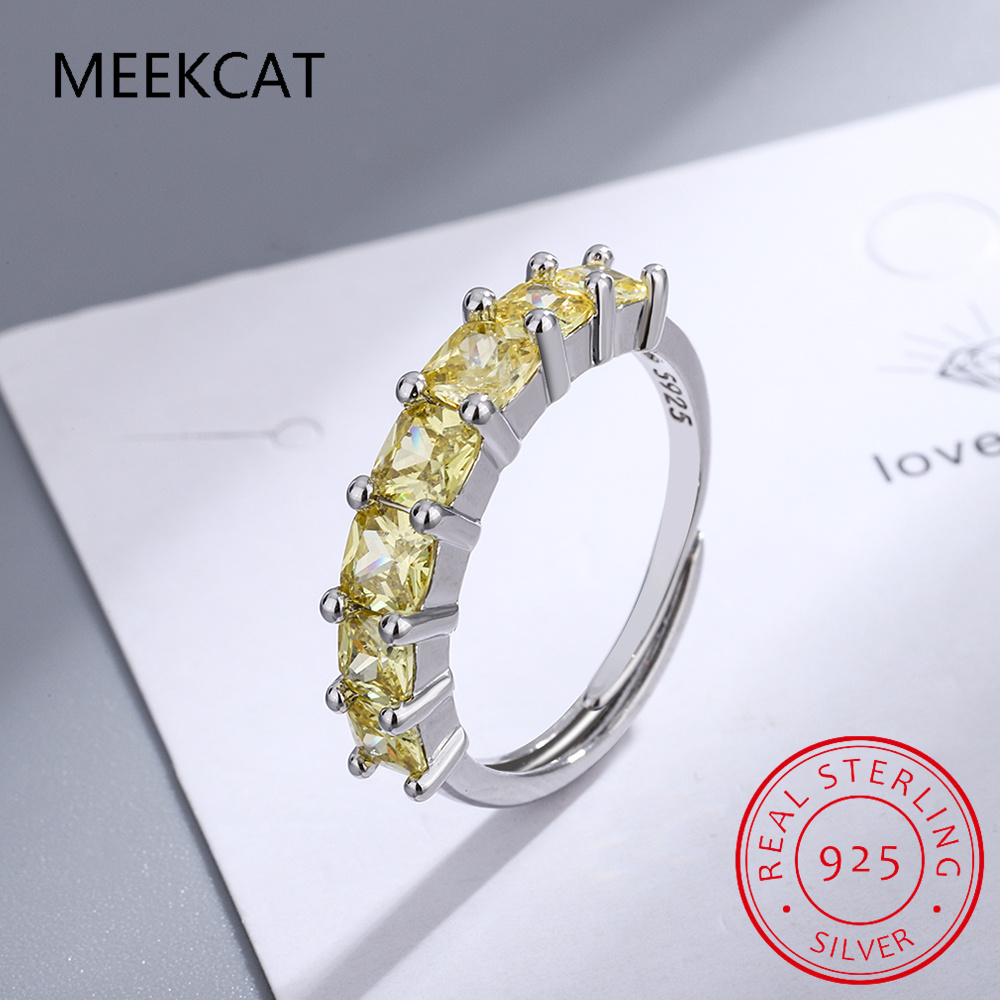 Prinzessinnen-Schliff Natürlic – Birthstone Ring Set Bewertung und Preis
