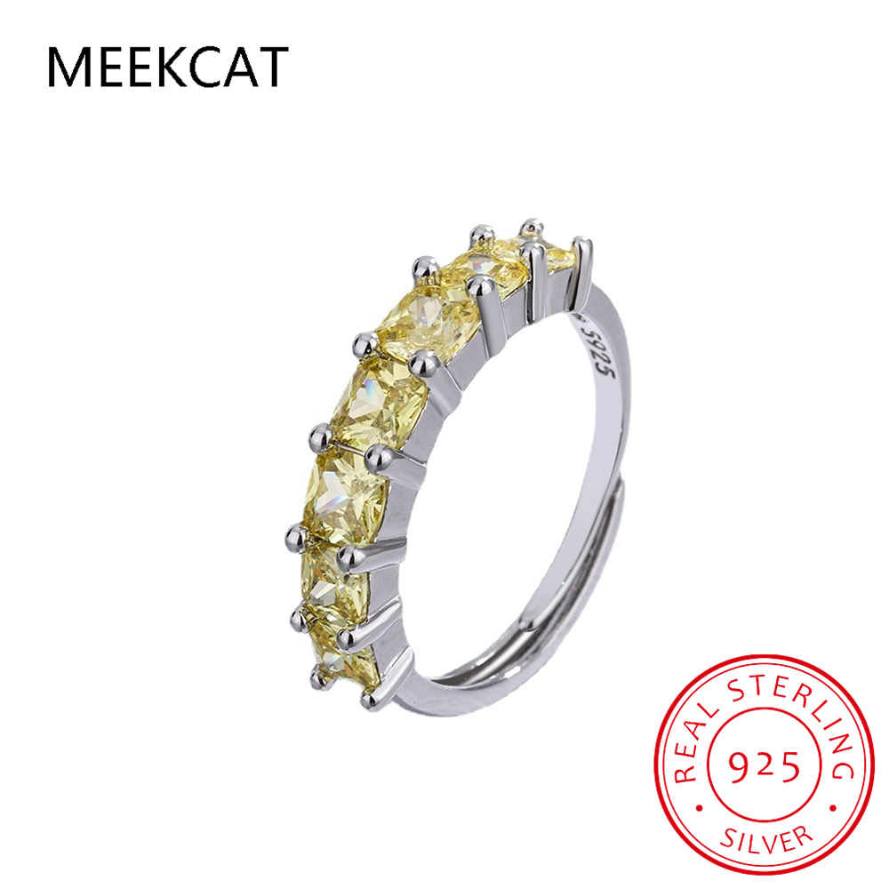 Prinzessinnen-Schliff Natürlic – Birthstone Ring Set Bewertung und Preis