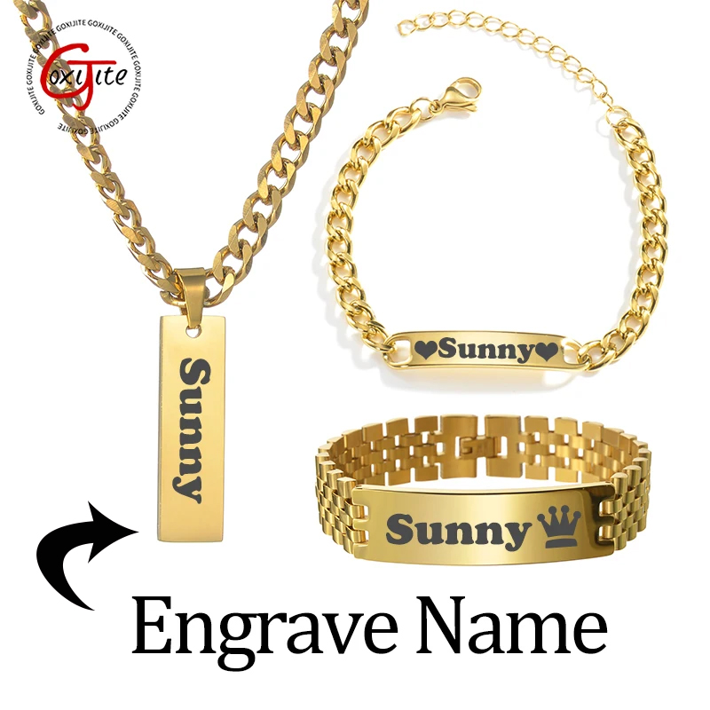 Goxijite Individuell gravierte – Engraved Name Necklace Bewertung und Preis