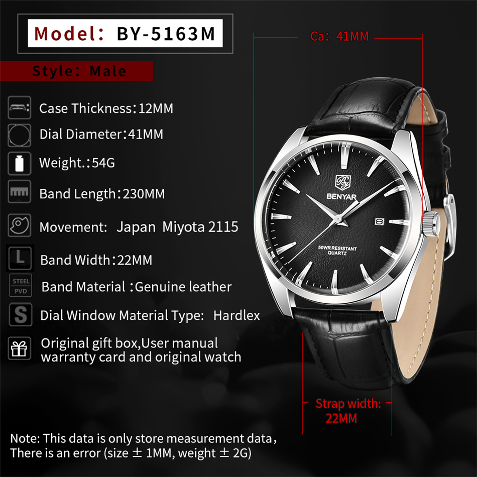 Benyar 5163 Top-Marke Luxus Mi – Jewelry Inspired Watches Bewertung und Preis