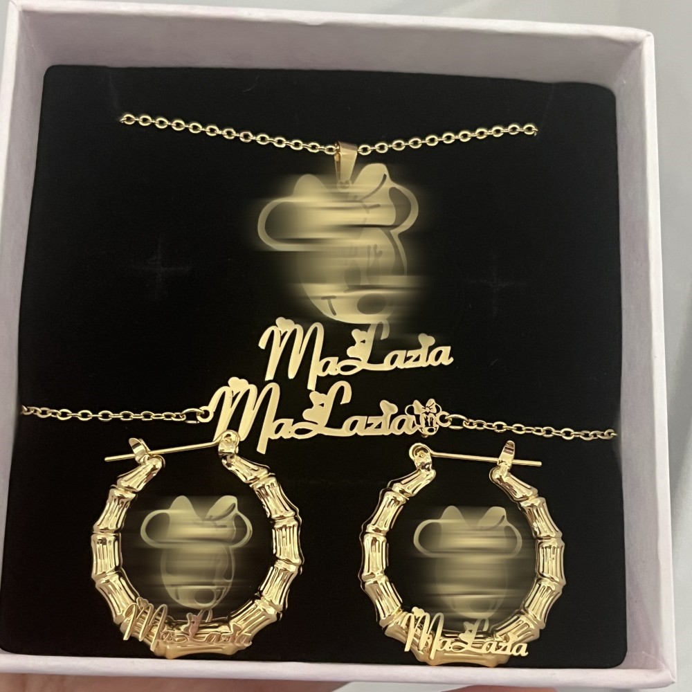 DUOYING Benutzerdefiniertes Ch – Engraved Name Necklace Bewertung und Preis