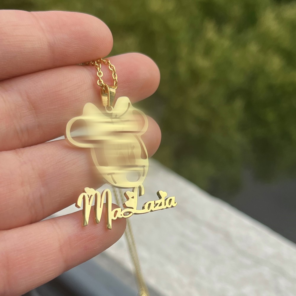 DUOYING Benutzerdefiniertes Ch – Engraved Name Necklace Bewertung und Preis