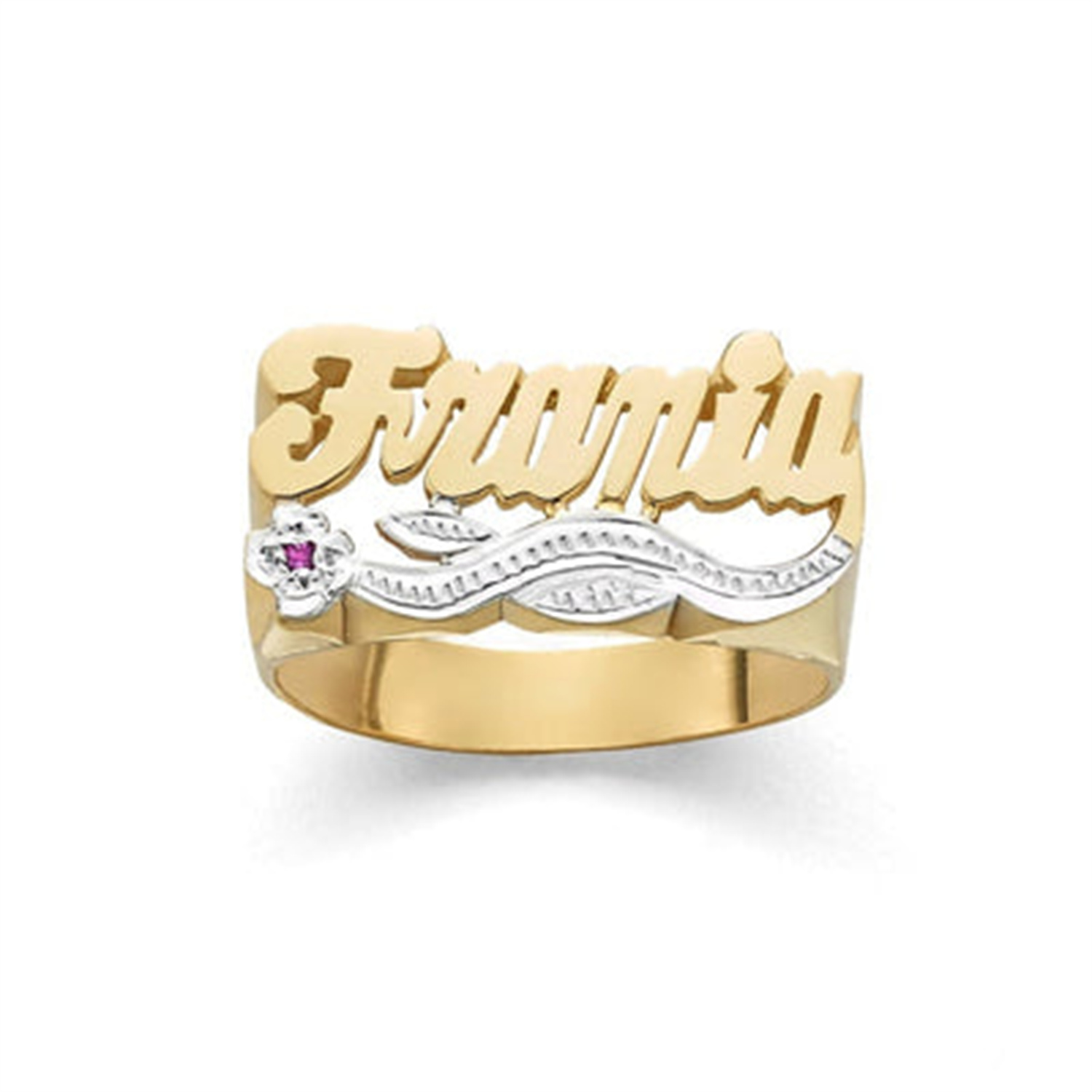 Personalisierter 3D-Doppel-Far – Birthstone Ring Set Bewertung und Preis