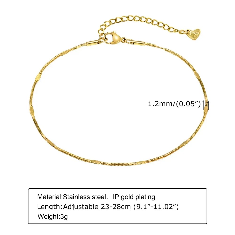 Damen Zierliche Flache Schlang – Jc Jewelry & Watches Bewertung und Preis