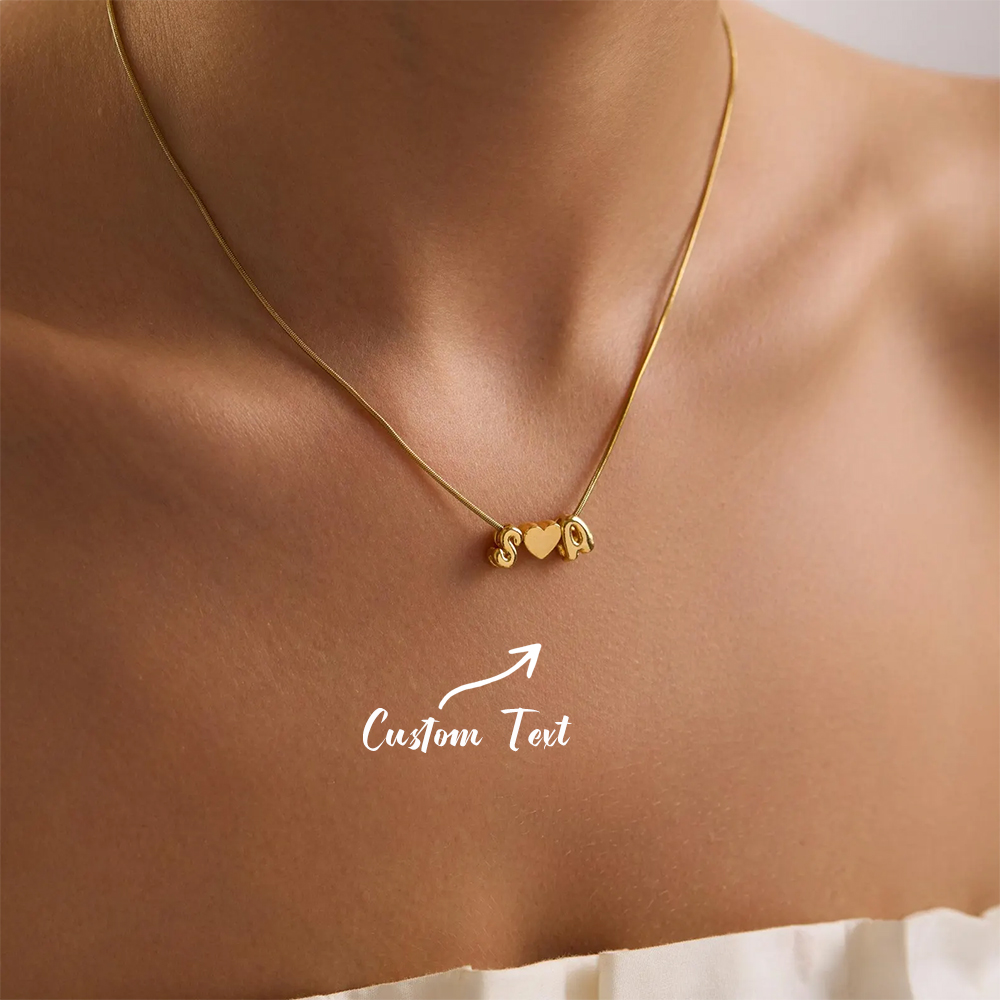 Personalisierte Zwei-Initialen – Engraved Name Necklace Bewertung und Preis