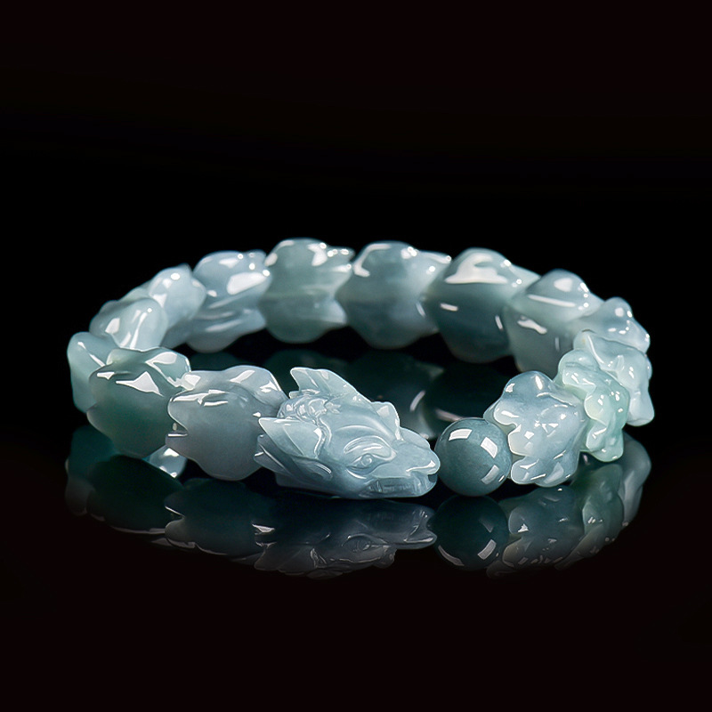 Blaues Burmesisches Jadeit-Dra – Jewelry & Watches Sp Z Oo Opinie Bewertung und Preis