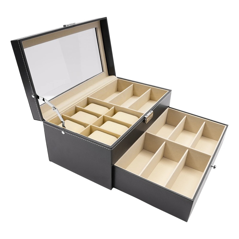 zum Halten von Brillen, Uhren, – Jewelry Box That Holds Watches Bewertung und Preis
