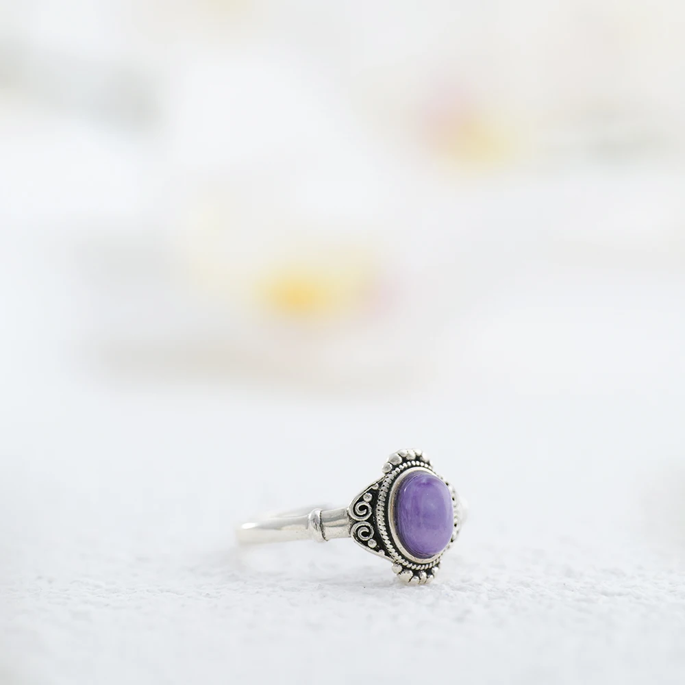 Massiver 925 Silberring, verst – Birthstone Ring Set Bewertung und Preis